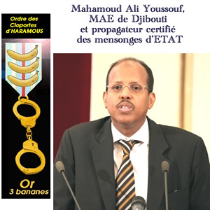 Mahamoud Ali youssou bonimenteur d'état