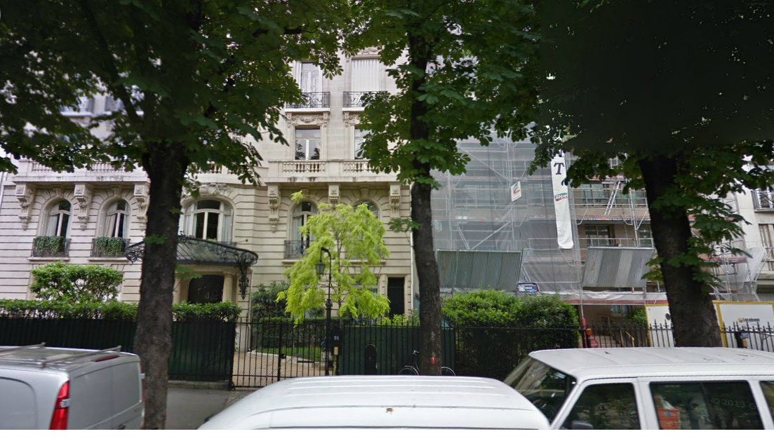 Appartement de Guelleh à Paris