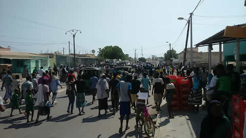 Manifestation pour libérer Jabha à Djibouti